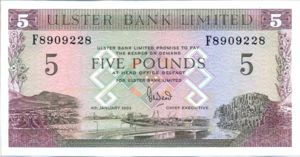 Ireland, Northern, 5 Pound, P331b v2