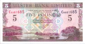 Ireland, Northern, 5 Pound, P335c