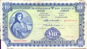 Ireland, Republic, 10 Pound, P66a