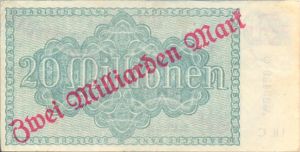 German States, 2,000,000,000 Mark, S913