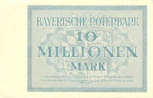 German States, 10,000,000 Mark, S935