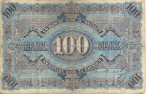 German States, 100 Mark, S952b
