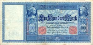 Germany, 100 Mark, P38