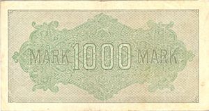 Germany, 1,000 Mark, P76f