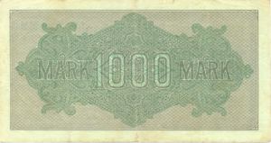 Germany, 1,000 Mark, P76h