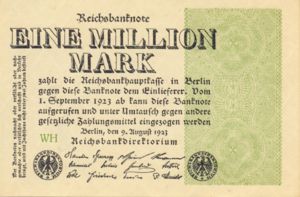 Germany, 1,000,000 Mark, P102c