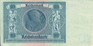 Germany, 10 Reichsmark, P180b