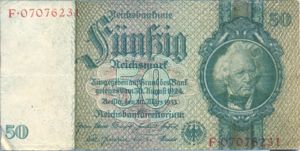 Germany, 50 Reichsmark, P182b