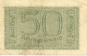 Germany, 50 Reichspfennig, R135
