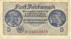 Germany, 5 Reichsmark, R138b