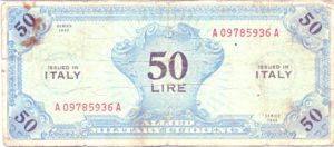Italy, 50 Lira, M14b