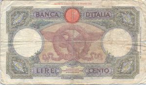 Italy, 100 Lira, P55b