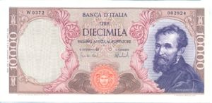 Italy, 10,000 Lira, P97f