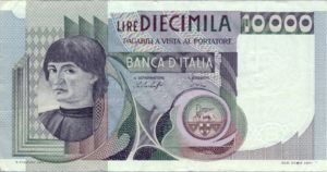 Italy, 10,000 Lira, P106a v1