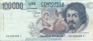 Italy, 100,000 Lira, P110b