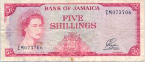 Jamaica, 5 Shilling, P51Ab
