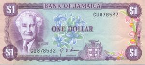 Jamaica, 1 Dollar, P59a