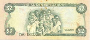 Jamaica, 2 Dollar, P60b