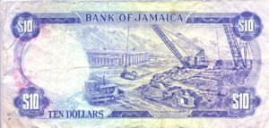 Jamaica, 10 Dollar, P67a v2