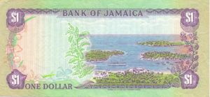 Jamaica, 1 Dollar, P68Ab v1