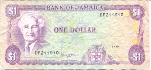 Jamaica, 1 Dollar, P68Ac