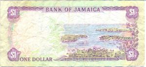Jamaica, 1 Dollar, P68Ac