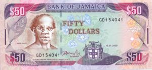 Jamaica, 50 Dollar, P79c