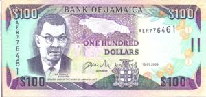 Jamaica, 100 Dollar, P84b