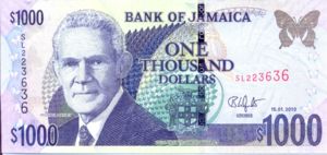 Jamaica, 1,000 Dollar, P86h
