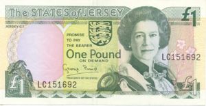 Jersey, 1 Pound, P20a