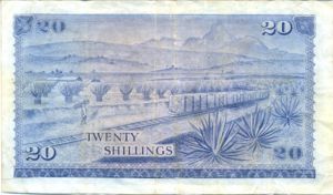 Kenya, 20 Shilling, P8c