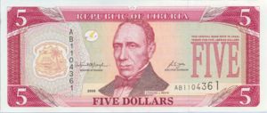 Liberia, 5 Dollar, P26c