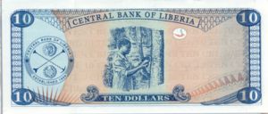 Liberia, 10 Dollar, P27d