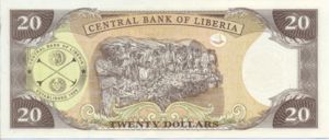Liberia, 20 Dollar, P28c