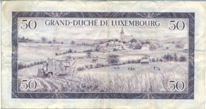 Luxembourg, 50 Franc, P51a