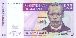 Malawi, 20 Kwacha, P52c