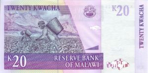 Malawi, 20 Kwacha, P52c