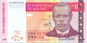 Malawi, 100 Kwacha, P54a