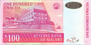 Malawi, 100 Kwacha, P54a