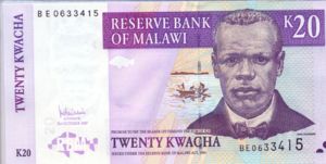 Malawi, 20 Kwacha, P52d