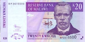 Malawi, 20 Kwacha, P52e