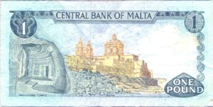 Malta, 1 Lira, P31a