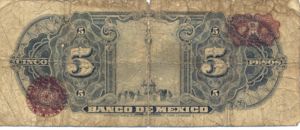 Mexico, 5 Peso, P34a