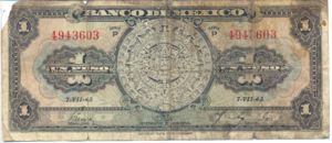Mexico, 1 Peso, P38a P