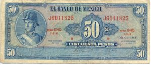 Mexico, 50 Peso, P49r