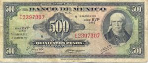 Mexico, 500 Peso, P51q