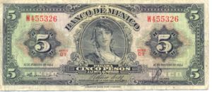 Mexico, 5 Peso, P57b