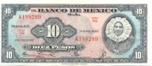 Mexico, 10 Peso, P58d