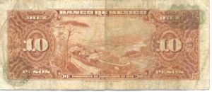 Mexico, 10 Peso, P58l Sign.2