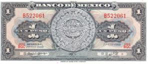 Mexico, 1 Peso, P59k